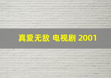 真爱无敌 电视剧 2001